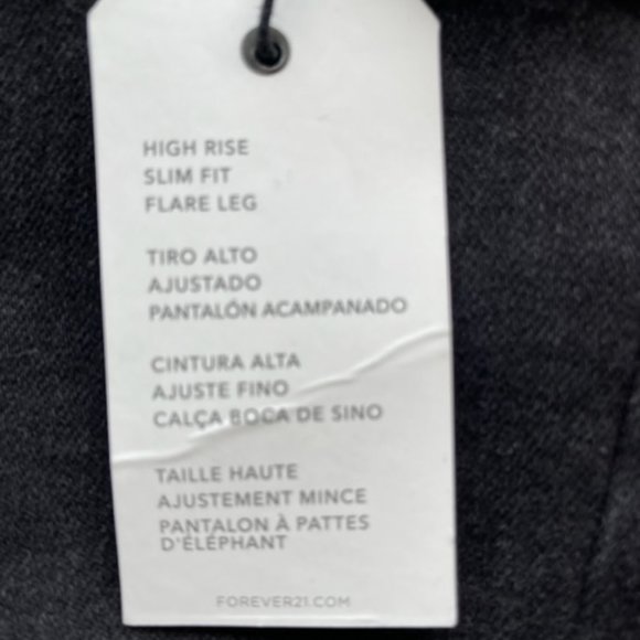 Forever 21+  Plus Size High-Rise Split Flare Jeans - Picture 12 of 15